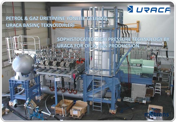 SOPHISTOCATED HIGH PRESSURE TECHNOLOGY BY URACA FOR OIL & GAS PRODUCTION